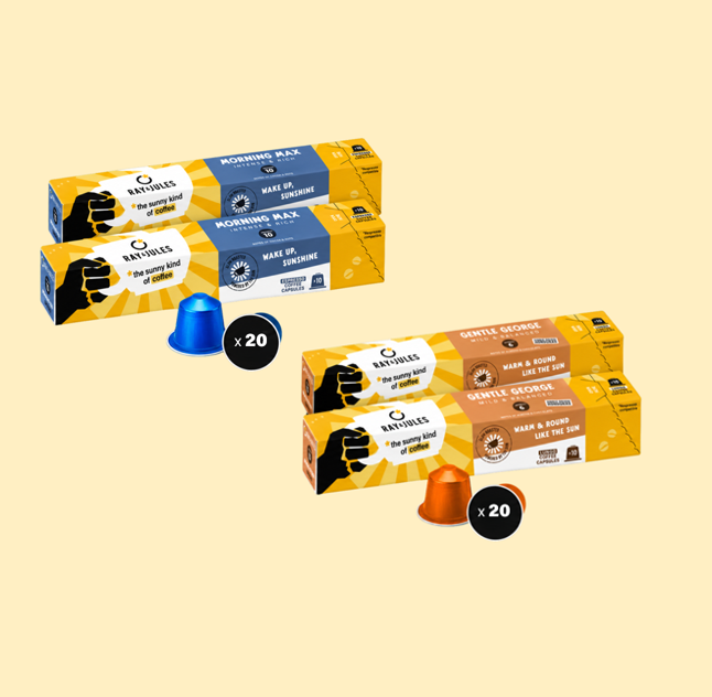 Gouden Lotus Koffiepakket Capsules
